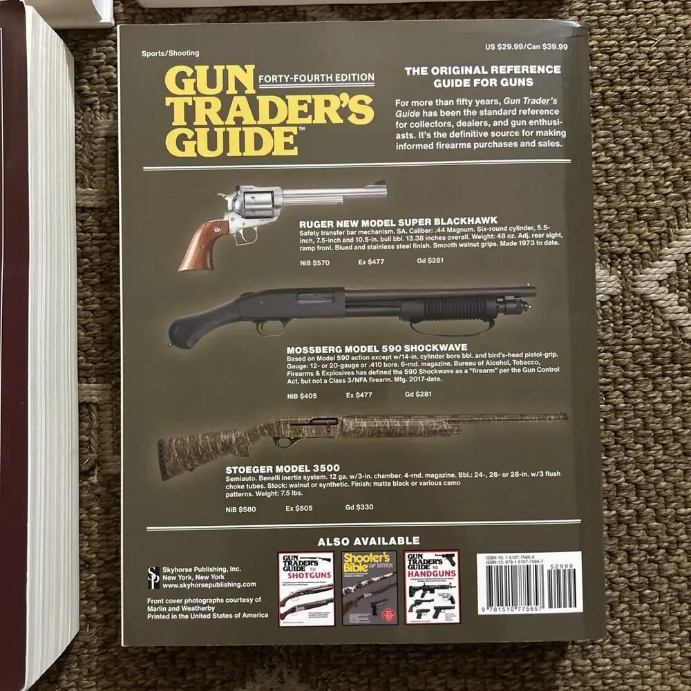 Lot Of 5 Gun And Firearms Books All Great Pre Owned Copies See Pictures